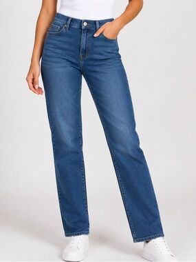 L.L Bean High-Rise Straight Leg Jeans